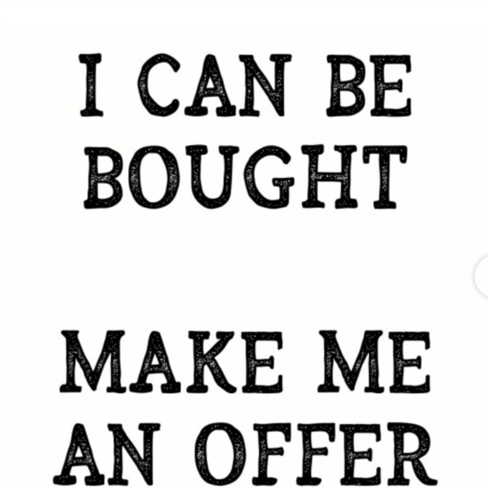 Reasonable offers accepted!